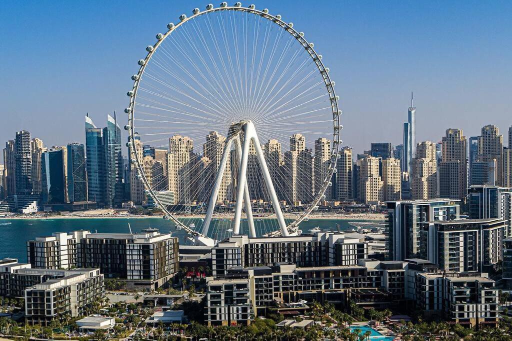 La Buena Vida Holiday Homes - Beach Front Very Spacious, Luxe And Modern 3 Bedroom With Full Kitchen In Jbr , 3 Min To The Jbr Beach Dubai Marina And Tram Station Luaran gambar
